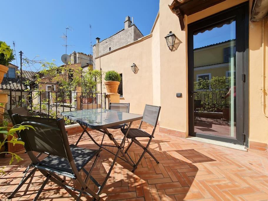 Boutique Penthouse With Terrace, Spanish Steps Rome Exterior photo